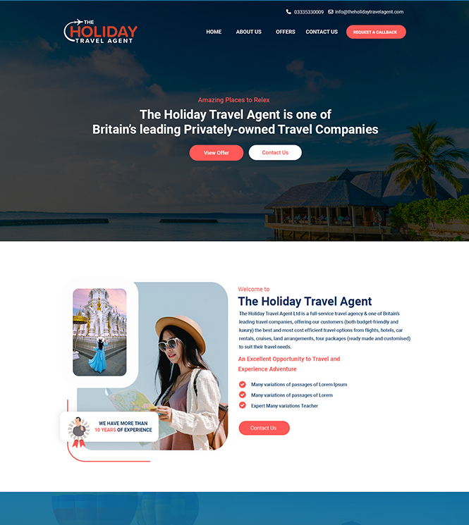 The Holiday Travel Agent 